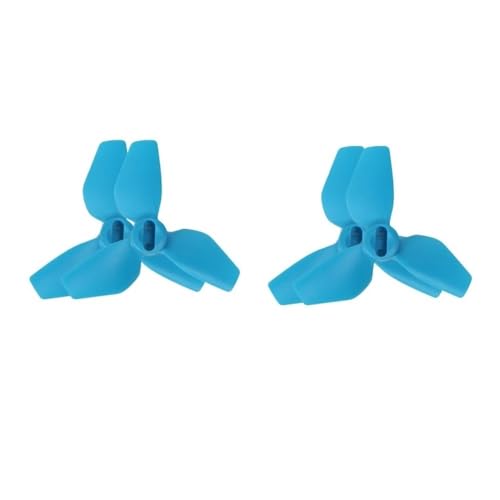 AYrMtH Passend for Neo Weight Wing Fan Propeller Ersatz Props Blade Teile Zubehör 1/2pairs Drone Propeller(2 Pair Blue) von AYrMtH