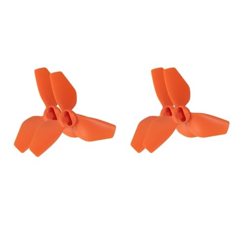 AYrMtH Passend for Neo Weight Wing Fan Propeller Ersatz Props Blade Teile Zubehör 1/2pairs Drone Propeller(2 Pair Orange) von AYrMtH