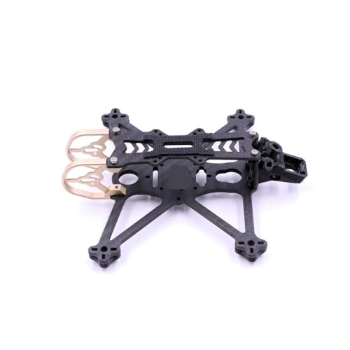 AYrMtH Passend for O3-Lufteinheit, 150 mm/100/118/135 mm, Carbonfaser-Rahmensatz, 3,5/2/2,5/3 Zoll Propeller for FPV Racing RC-Flugzeug(135mm for 3inch) von AYrMtH