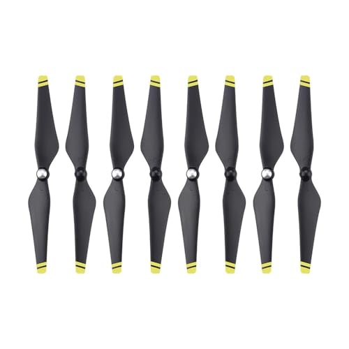 AYrMtH Passend for Phantom 3 3A 3P 3S Ersatz-Blattpropeller, for F450 F550 DIY-Drohne, selbstspannende Propeller, 8 Stück, 9450 Propeller(Yellow Propeller) von AYrMtH