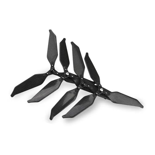 AYrMtH Passend for Phantom 3 Advanced/Professional/Standard-Drohnenzubehör, 4-teilige Propeller, Kohlefaserblätter, geräuscharmer Propeller von AYrMtH
