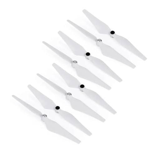 AYrMtH Passend for Phantom 3 Advanced Standard Pro SE 2 Vision Drohnenteile Propeller Ersatzklinge Drohnenzubehör 8 Stück 9450 Propeller(White) von AYrMtH