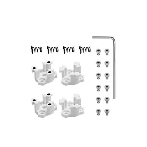 AYrMtH Passend for Phantom 4 Pro/ADV/V2.0 Blade Base 2 CCW und 2 CW, mit Schraubenringen, Ersatzteil-Propeller-Montageplatten mit Schnellverschluss von AYrMtH