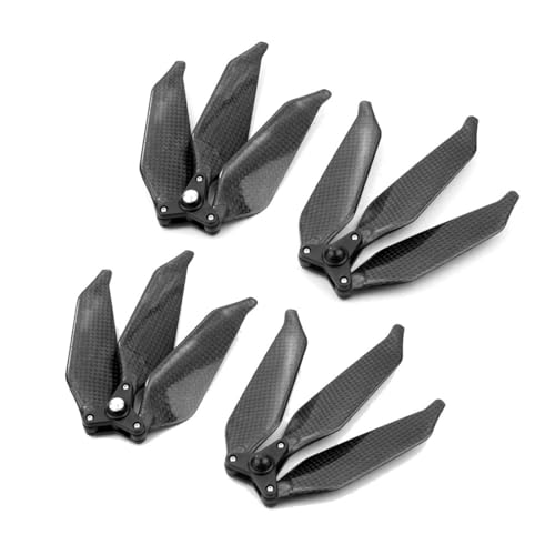 AYrMtH Passend for Phantom Carbon Fiber 9455 2Blade 3Blade Triple Paddle Propeller Geräuscharm Faltbar CW CCW 1/2 /3(2Pairs 3 Pddle) von AYrMtH