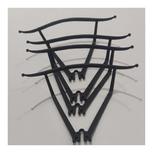 AYrMtH Passend for S97 Faltbare RC-Drohne Vierachsiges Quadrocopter-Zubehör CW CCW Propeller/Schutzring/Blattabdeckung(Dark Grey) von AYrMtH