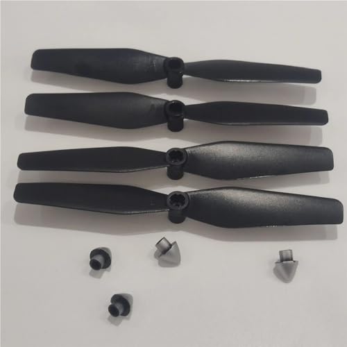 AYrMtH Passend for S97 Hindernisvermeidung Faltbares Drohnenzubehör RC Quadcopter Ersatzteile Klingenschutzrahmen/Propeller/Klingenabdeckung Zubehör(Blue) von AYrMtH
