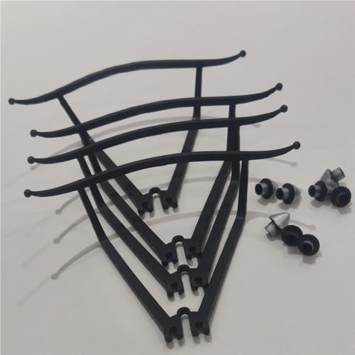 AYrMtH Passend for S97 Hindernisvermeidung Faltbares Drohnenzubehör RC Quadcopter Ersatzteile Klingenschutzrahmen/Propeller/Klingenabdeckung Zubehör(Brown) von AYrMtH