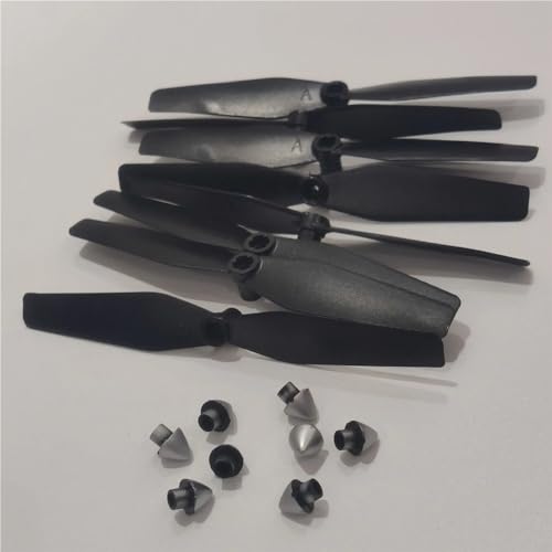 AYrMtH Passend for S97 Hindernisvermeidung Faltbares Drohnenzubehör RC Quadcopter Ersatzteile Klingenschutzrahmen/Propeller/Klingenabdeckung Zubehör(Light Green) von AYrMtH