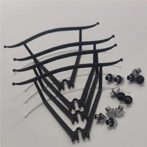 AYrMtH Passend for S97 Hindernisvermeidung Faltbares Drohnenzubehör RC Quadcopter Ersatzteile Klingenschutzrahmen/Propeller/Klingenabdeckung Zubehör(Multi) von AYrMtH