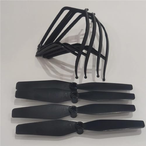 AYrMtH Passend for S97 Hindernisvermeidung Faltbares Drohnenzubehör RC Quadcopter Ersatzteile Klingenschutzrahmen/Propeller/Klingenabdeckung Zubehör(Yellow) von AYrMtH