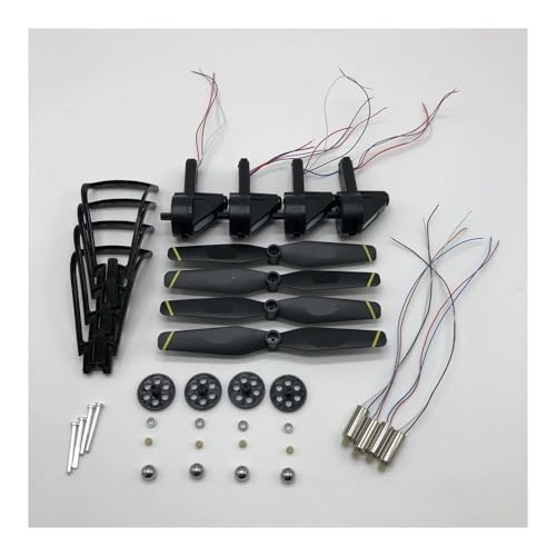 AYrMtH Passend for SG700 SG700S SG700D FPV Drone RC Quadcopter Ersatzteile Klappflügelarm Motoren/Motorlager Klinge etc. Teilesatz(816 Version Motor Kit 2) von AYrMtH