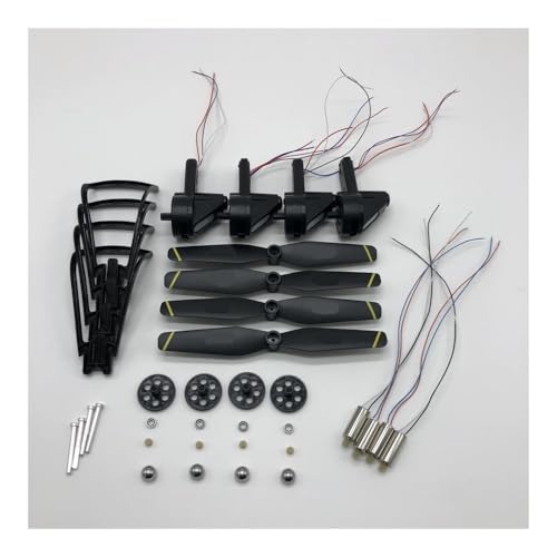 AYrMtH Passend for SG700 SG700S SG700D FPV Drone RC Quadcopter Ersatzteile Klappflügelarm Motoren/Motorlager Klinge etc. Teilesatz(8620 Version Motor Kit 1) von AYrMtH