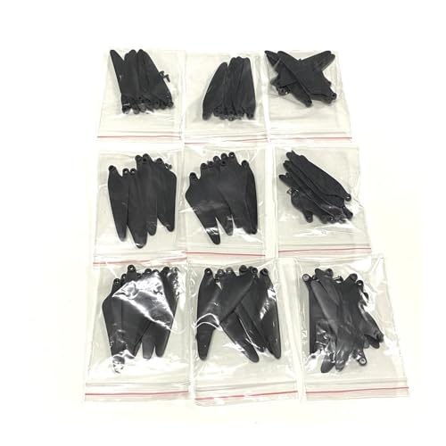AYrMtH Passend for SJ/RC F5SPro Quadcopter-Blätter. Passend for F5S PRO+ Rc Drone Brushless-Motoren. Maple Leaf Propeller.(9 Set Blades) von AYrMtH