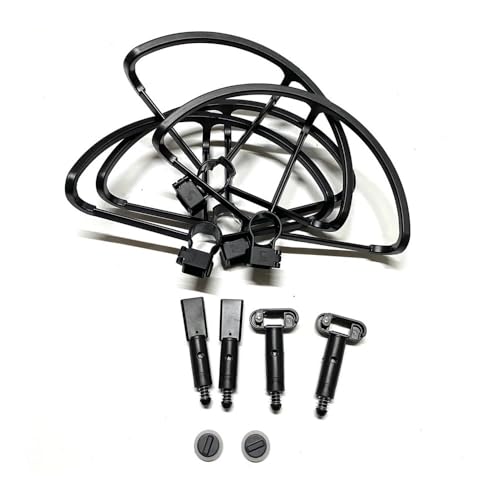 AYrMtH Passend for SJR/C F22 F22S RC Drone Zubehör Blades Schutz Propeller Schutz Feder Stoßdämpfer Fahrwerk(Kit 1) von AYrMtH