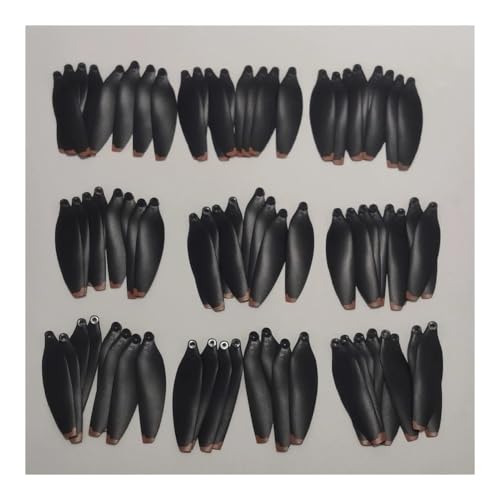 AYrMtH Passend for V198 Brushless Drone Blade Propeller Lüfter Ersatzteile Maple Leaf Wings 9 Sets 72PCS von AYrMtH