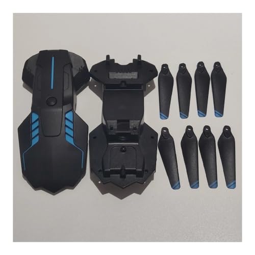 AYrMtH Passend for X6 PRO Drone RC Faltbarer Quadcopter AB Blade CW CCW Propeller 8PCS + Gehäuse Obere untere Abdeckung Hauptgehäuse von AYrMtH