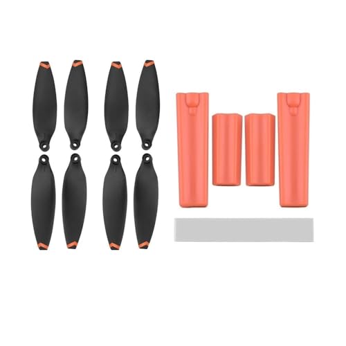 AYrMtH Passend for X8 MINI/MINI V2. Erhöhen Sie die Höhe des Fußschutzständers mit Langen Beinen um 2 cm, for Gimbal Guard-Zubehör, Drohnen-Fahrwerk(Orange Propeller Set) von AYrMtH