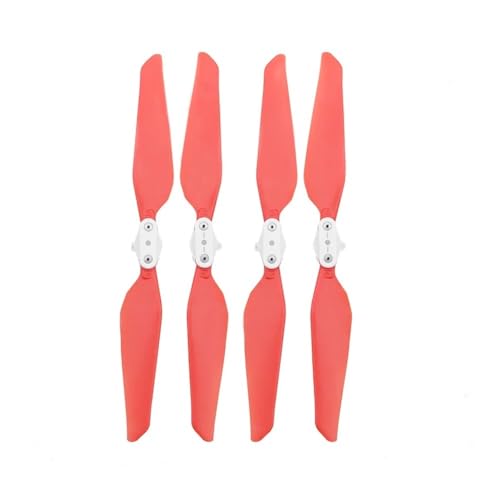 AYrMtH Passend for X8 SE X8SE 2020, 4-teilige Propeller, Schnellverschluss, Faltbare Requisiten, Propellerzubehör, Propeller, RC Quadcopter Ersatzteile(Red) von AYrMtH