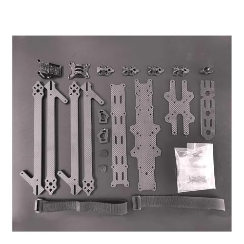 AYrMtH Passend for XL10 V6 420 mm 10 Zoll Radstand, Super Long Range Carbon Frame Kit mit 8 mm Arm, kompatible O3 FPV-Teile AYrMtH Passend for XL10 V6 420 mm 10 Zoll Radstand, Super Long Range Carbon Frame Kit mit 8 mm Arm, kompatible O3 FPV-Teile von AYrMtH