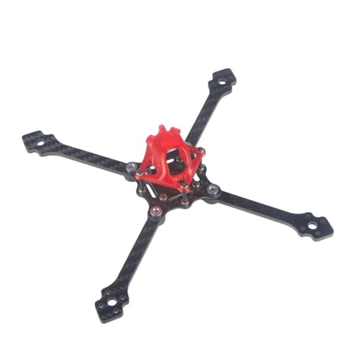 AYrMtH Passend for Xy-4 V2 4-Zoll-Rahmensatz, 165 mm Radstand, mit 3D-Kamera-Überdachung, Unterstützung for 3-6S 4-Zoll-Propeller, for DIY FPV Racing Drone Quadcopter(Frame Kit) von AYrMtH