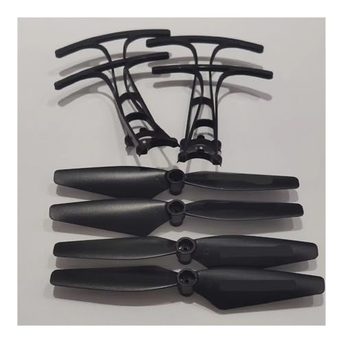 AYrMtH Passend for Z4 Drone Z4W X600W Quadcopter Zubehör AB/Schwarz Weiß Rot Blau Draht Motor 4PCS + CW CCW Propeller Blades 4PCS von AYrMtH