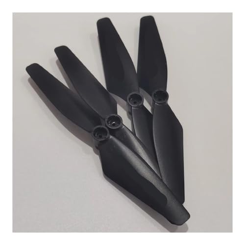 AYrMtH Passend for Z4W Mini RC Quadcopter Teile Z4 Faltbare Drohne Klinge Propeller Zubehör Fan Maple Leaf Flügelblätter(Black) von AYrMtH