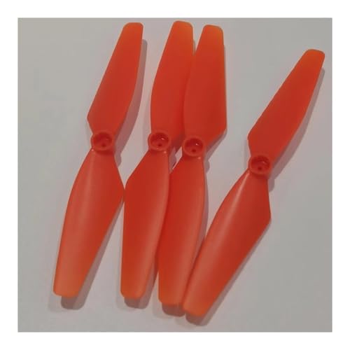 AYrMtH Passend for Z4W Mini RC Quadcopter Teile Z4 Faltbare Drohne Klinge Propeller Zubehör Fan Maple Leaf Flügelblätter(Orange) von AYrMtH