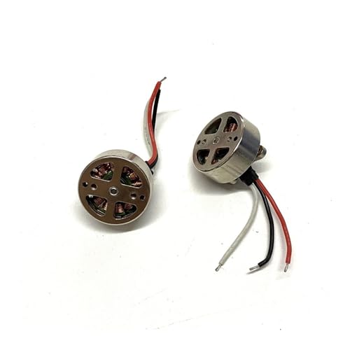AYrMtH RC Quadcopter Fit for S136PRO Drone Motor Arme Teile S136 Mini 3,7 V Bürstenlosen Motoren Zubehör(2pcs Motor) von AYrMtH