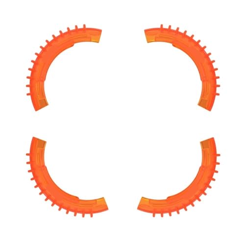 Fit for AVATA 2 Kollision Propeller Schutz Schwarz Orange Grün Protector Stoßstange Ring Schutz Ring(Orange) von AYrMtH