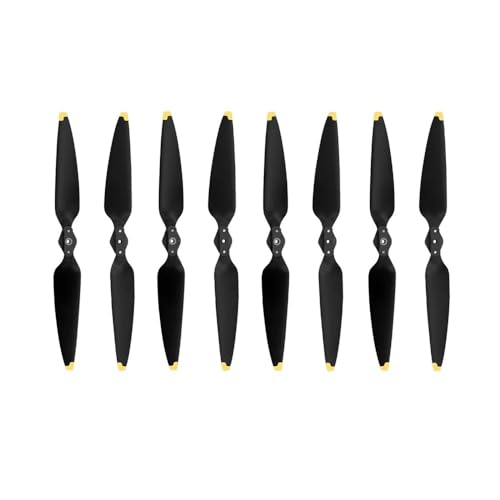 Fit for Air 3/Air 3S Drohne Gewicht Flügel Fans Ersatzteile Quick Release Zubehör Propeller Props Blade Ersatz(4 Pairs Golden) von AYrMtH