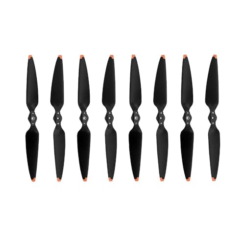 Fit for Air 3/Air 3S Drohne Gewicht Flügel Fans Ersatzteile Quick Release Zubehör Propeller Props Blade Ersatz(4 Pairs Orange) von AYrMtH