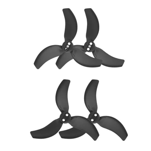 Fit for Avata 2 Drone Props Blade Gewicht Flügel Fan Ersatz Ersatzteile Zubehör 4/8 Pcs(Black 2 Pairs) von AYrMtH