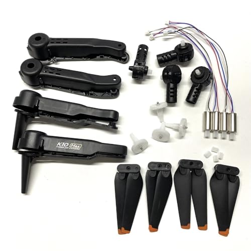 Fit for K6pro MAX Rc Drone Ersatzteile K10 MAX Quadcopter Arm Shell Motor Motor Basis Getriebe(K10 MAX kit2) von AYrMtH