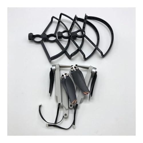 Fit for LSRC S6S Drohne LS-S6S Mini RC Quadcopter Ersatzteile Kit Motor Arm Set Propeller Guards Blade(Red) von AYrMtH