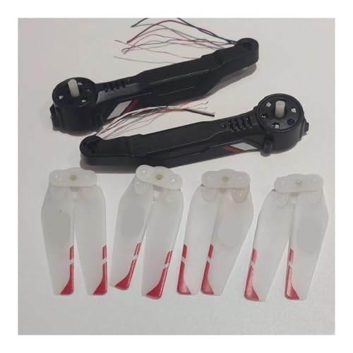 Passend for 4D-M2 Dual Aerial Photography RC-Flugzeuge M2 Drone Motor Motoren Ersatzteile Motorarm A1/A2/B1/B2 mit CW/CCW-Propellern(A1B1) von AYrMtH