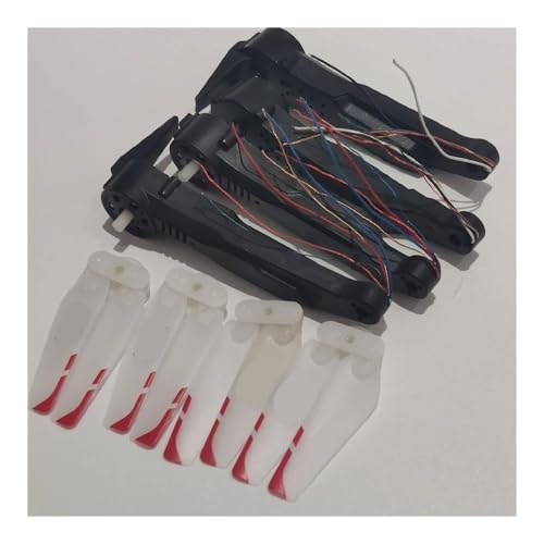 Passend for 4D-M2 Dual Aerial Photography RC-Flugzeuge M2 Drone Motor Motoren Ersatzteile Motorarm A1/A2/B1/B2 mit CW/CCW-Propellern(A1B1A2B2) von AYrMtH