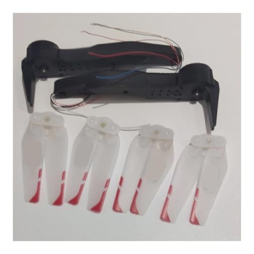 Passend for 4D-M2 Dual Aerial Photography RC-Flugzeuge M2 Drone Motor Motoren Ersatzteile Motorarm A1/A2/B1/B2 mit CW/CCW-Propellern(A2B2) von AYrMtH