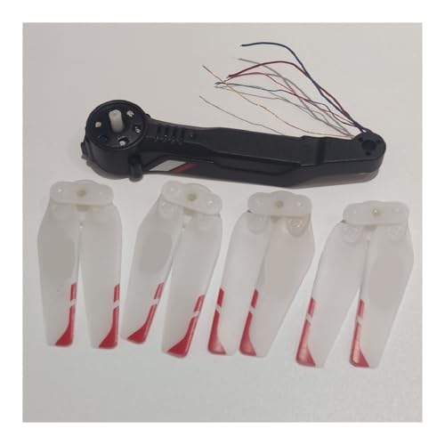 Passend for 4D-M2 Dual Aerial Photography RC-Flugzeuge M2 Drone Motor Motoren Ersatzteile Motorarm A1/A2/B1/B2 mit CW/CCW-Propellern(B1) von AYrMtH