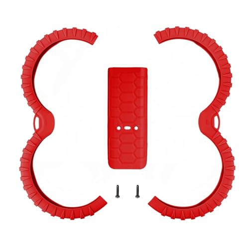 Passend for AVATA 2 Stoßstangenschutzringgehäuse, Kratzfeste Rückseite, Schutzplatte, Stoßstange, Rot, Blau, Grün, Orange, Schwarz(Red) von AYrMtH