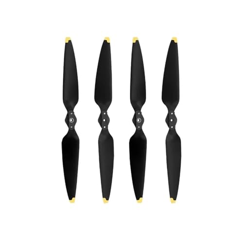 Passend for Air 3/Air 3S Drone Quick-Release-Requisiten Paddelblatt Flügelventilator Ersatzzubehör 2/4 Paar geräuscharmer 8747F Propeller(2 Pair Gold) von AYrMtH