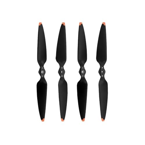 Passend for Air 3/Air 3S Drone Quick-Release-Requisiten Paddelblatt Flügelventilator Ersatzzubehör 2/4 Paar geräuscharmer 8747F Propeller(2 Pair Orange) von AYrMtH
