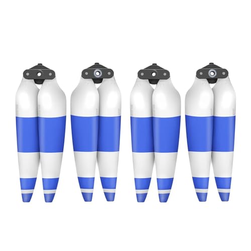 Passend for Air 3s / Air 3 8747F, leichte, geräuscharme Propellerblätter, Ersatzflügelventilatoren, Drohnenzubehör(2 Pairs Blue) von AYrMtH