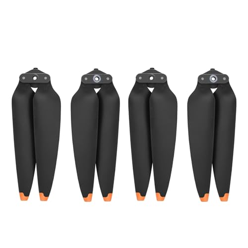 Passend for Air 3s / Air 3 8747F, leichte, geräuscharme Propellerblätter, Ersatzflügelventilatoren, Drohnenzubehör(2 Pairs Orange) von AYrMtH