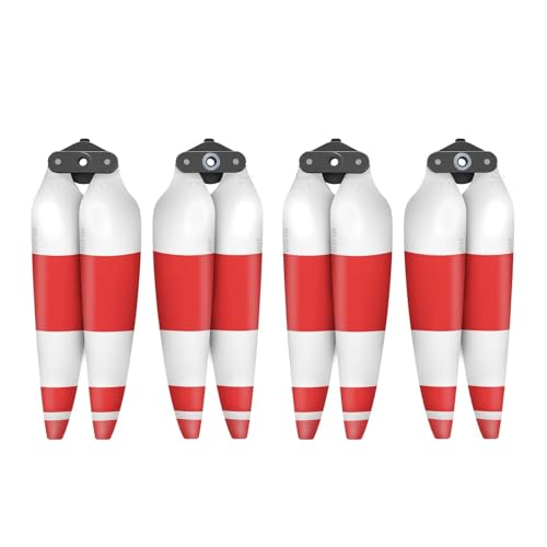 Passend for Air 3s / Air 3 8747F, leichte, geräuscharme Propellerblätter, Ersatzflügelventilatoren, Drohnenzubehör(2 Pairs Red) von AYrMtH