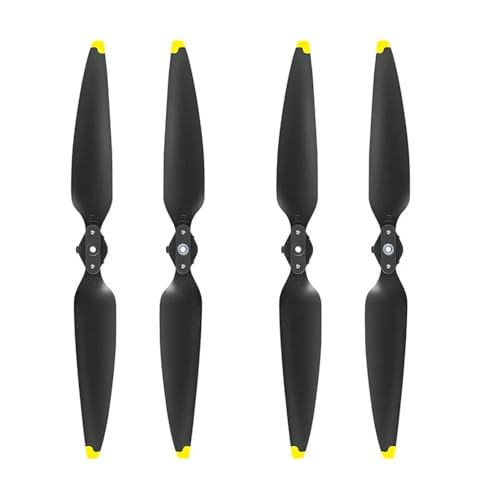 Passend for Air 3s / Air 3 8747F Geräuscharme Propellerblätter, Ersatzflügelventilatoren, Drohnenzubehör, leichte Propeller(2 Pairs Gold) von AYrMtH