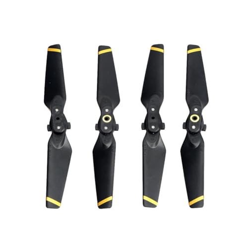 Passend for Air Drone Quick Release Klappstützen Ersatzklinge Ersatzteile Flügel Drone Zubehör 4/8pcs Propeller(Gold 4pcs) von AYrMtH