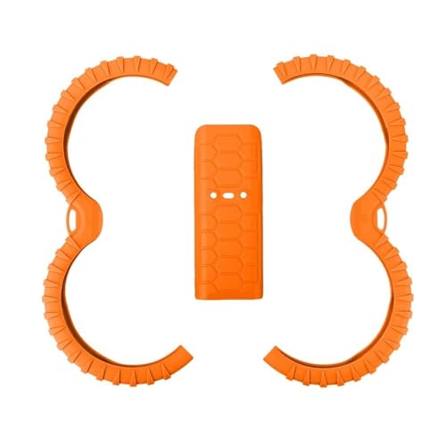 Passend for Avata 2 Antikollisions-Stoßstangen Schutzschutz Ringschutz Drohnenabdeckung Shell-Teile Propellerschutz(2-IN-1 Orange) von AYrMtH