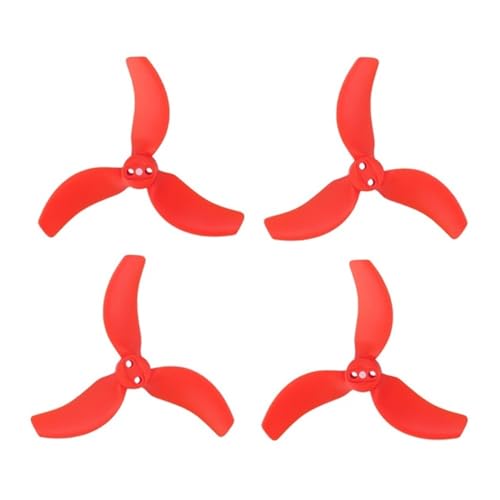 Passend for Avata 2 Bunte Paddel Propellerblatt Bunte kleine leichte Flügel Propeller Ersatz Ersatzteile Zubehör(Red) von AYrMtH