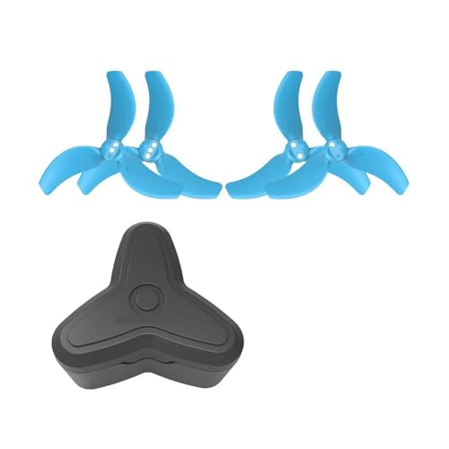 Passend for Avata 2 Drohnenpropeller, Klingengewicht, Flügelventilator, Ersatzpropellerteile, Bunte Paddel(Blue Set) von AYrMtH