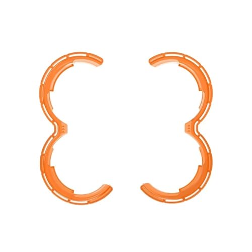Passend for Avata 2 Drohnenringe, Antikollisions-Stoßstangenschutz, Quadcopter, Drohnenzubehör, Propellerschutz(Orange) von AYrMtH